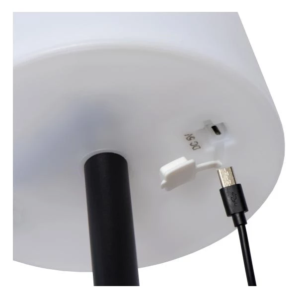 Lucide RIO - Lámpara de mesa Recargable Dentro/Fuera - Batería/acumulador - Ø 15,5 cm - LED Regul. - 1x1,8W 3000K - IP44 - RGB - Multicolor - detalle 6
